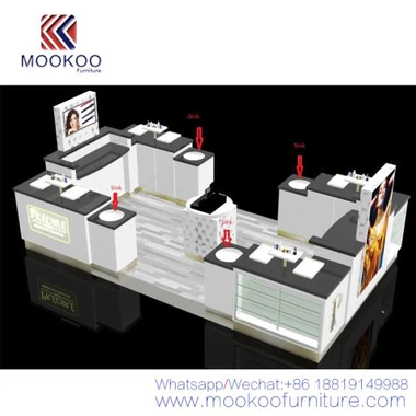 Kosmetikos ekrano dizaino vitrina