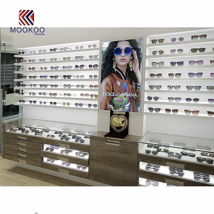 New Design Showcase Equipments For Eyeglasses Shop