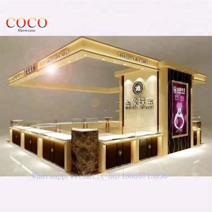 Luxury Glass Jewellery Kiosk