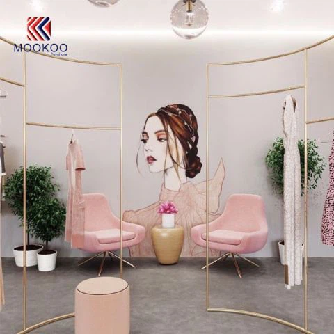 Drabužių mažmeninės prekybos drabužių lentyna