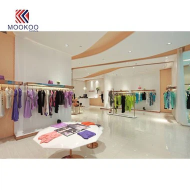 Lentynos drabužių parduotuvė