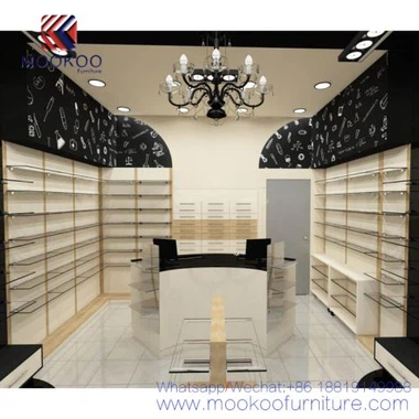 Farmacijos parduotuvės interjero dizainas