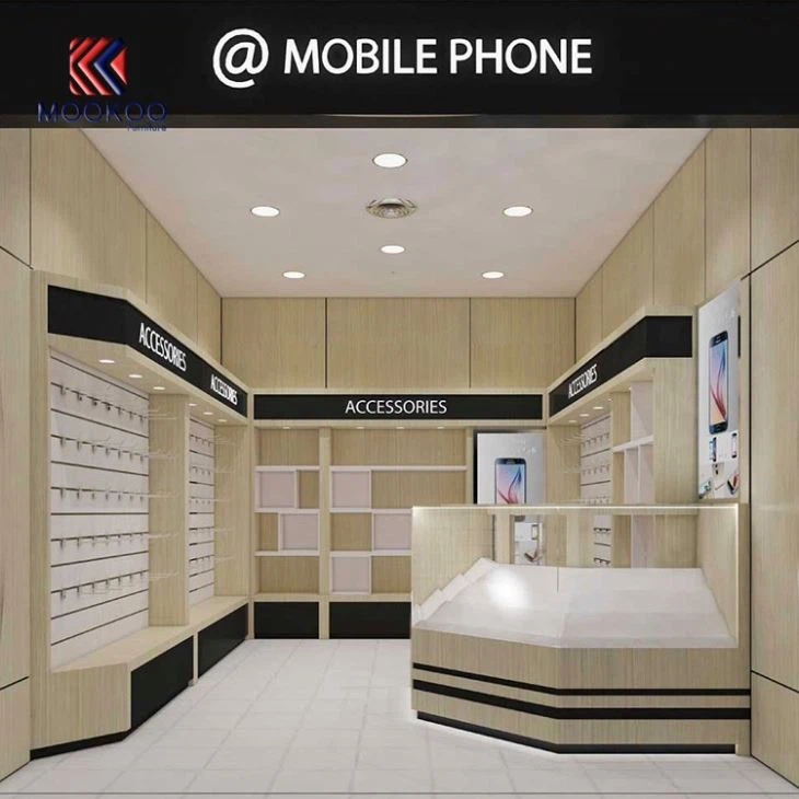 Shop Wooden Display Kiosk