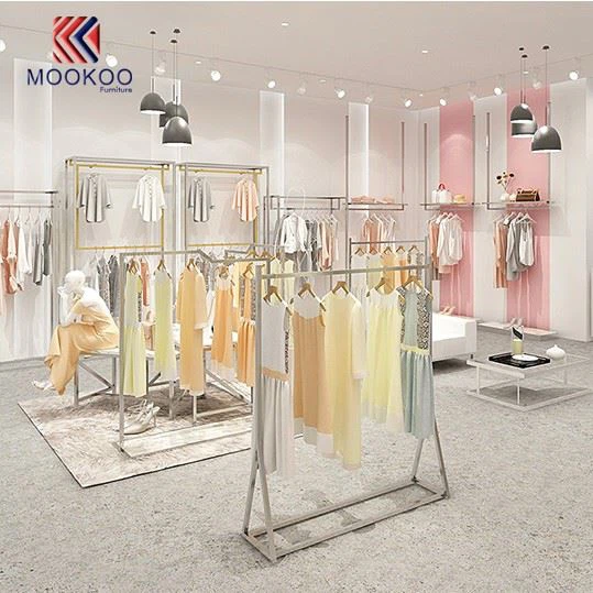 Boutique Store Clothes Display Racks Op Design
