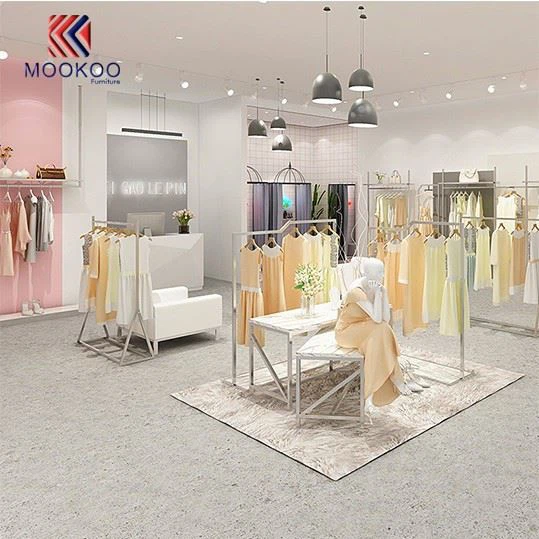 Boutique Store Clothes Display Racks Op Design
