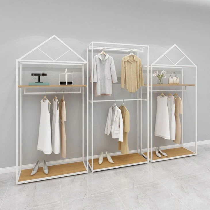 Clothing Racks Clothing Exhibition