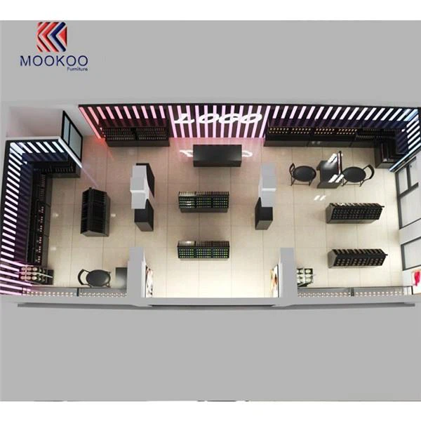 Customized High-end Cosmetic Shop Design