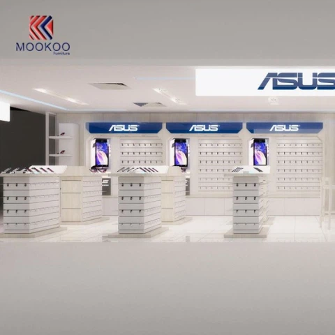 ASUS telefonų parduotuvės įrangos vitrina