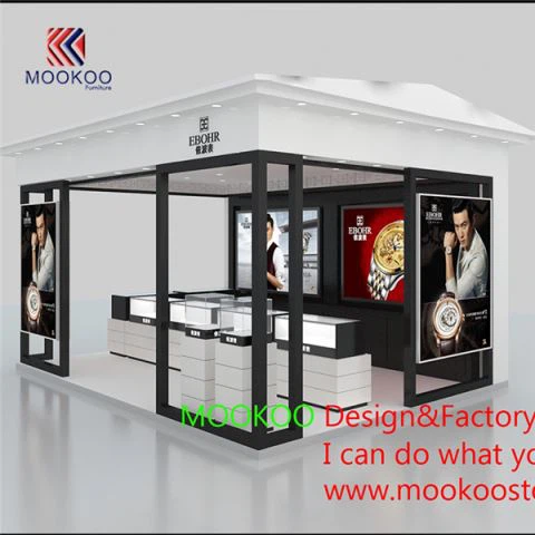 Elegantiškas laikrodis kioskas mall